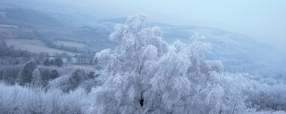 Malvern in Winter - View from hills